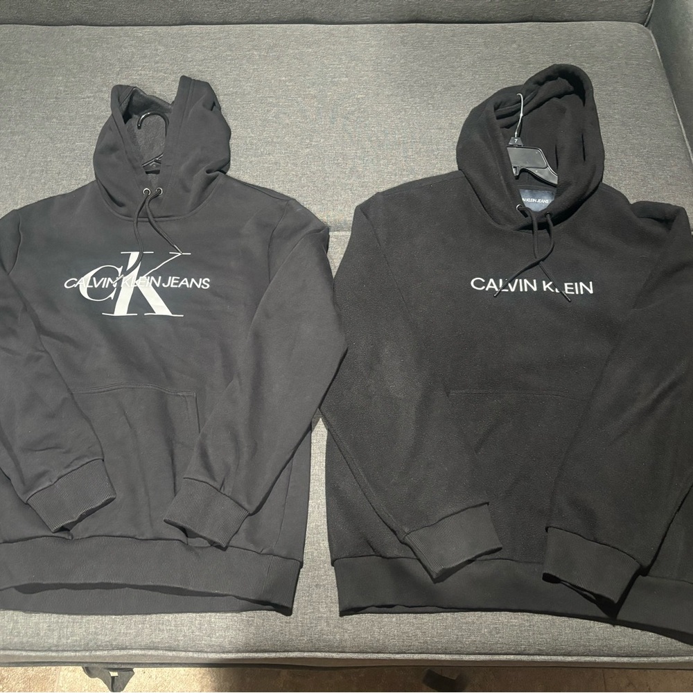 BUNDLE Calvin Klein Black Logo Hoodies for Men